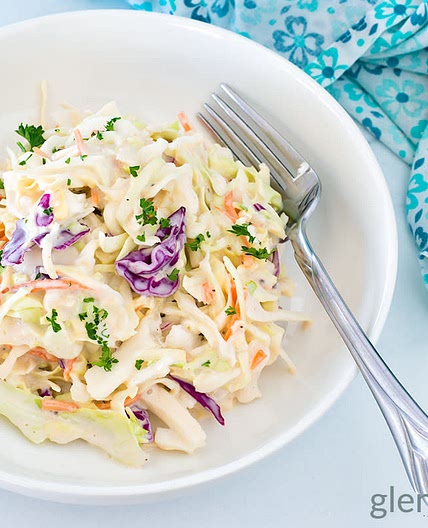Best Easy Coleslaw with Homemade Coleslaw Dressing
