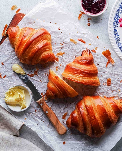 Croissants (französisches Rezept)