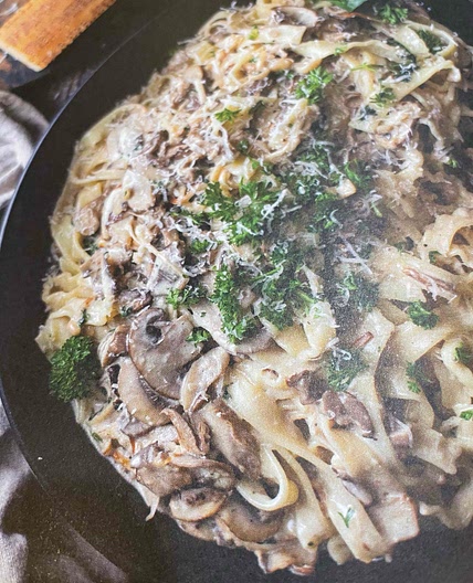 Truffle Pasta with Mixed Mushrooms