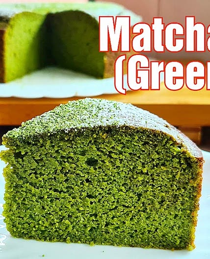 KETO MATCHA (GREEN TEA) CAKE
