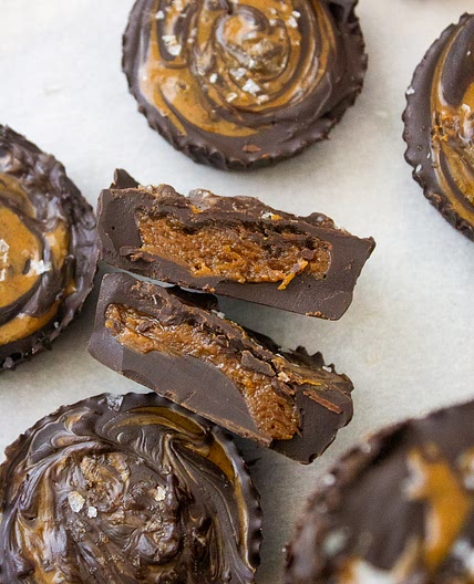 5 ingredient Chocolate Almond Butter Cups