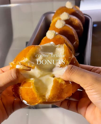 Creme Brulee Donuts