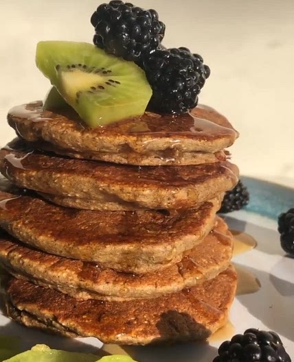 Vegan Oat Pancakes