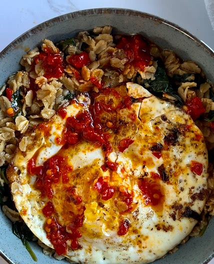 Bone Broth Savory Oats