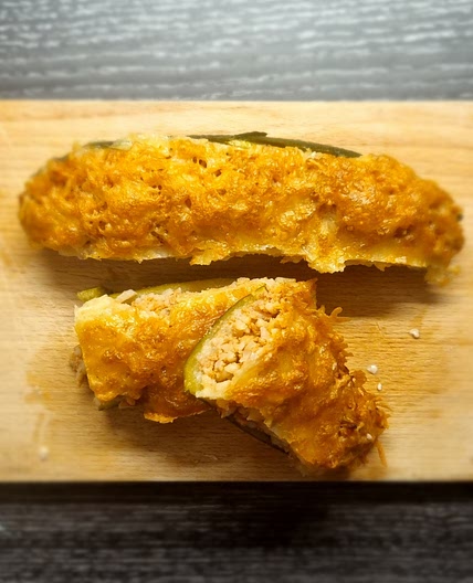 Gefüllte Zuchini
