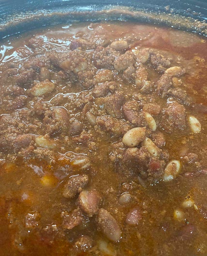 Homemade chili
