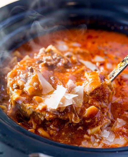 Slow Cooker Lasagna