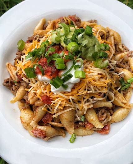 Taco Pasta - The Tipsy Housewife