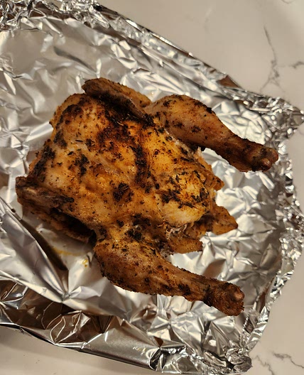Perfect Whole Roast Chicken- Foodi