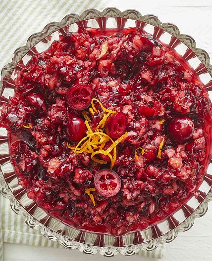 Easy Cranberry Orange Relish