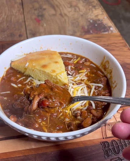 3 Bean Brisket Chili