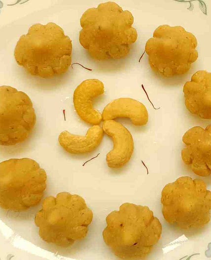 Easy Homemade Kaju Modak