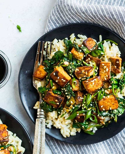 Tofu stir fry 