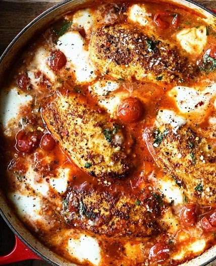 Garlic Tomato Chicken Recipe