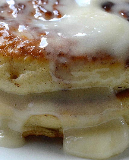 Sweet Mornings' Brown Sugar and Cinnamon Swirl Pancakes-Famous Fridays — Unwritten Recipes