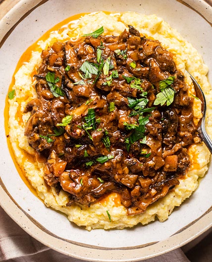 Mushroom Bourguignon Recipe