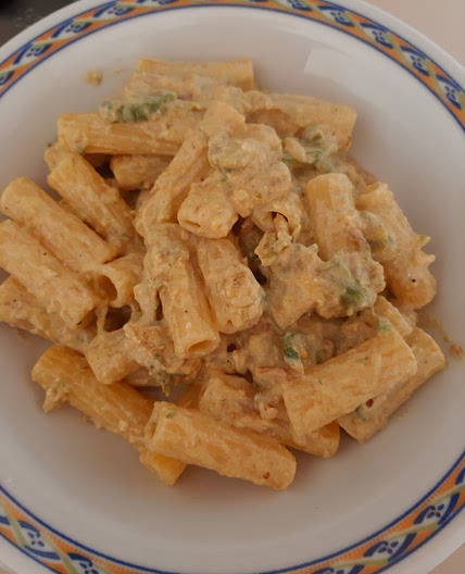 Pasta cremosa alle zucchine