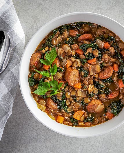 A hearty lentil soup that’s easy on your budget
