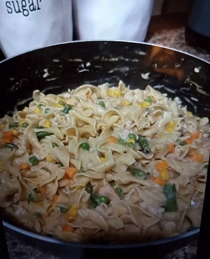 Chicken Pot Pie Pasta