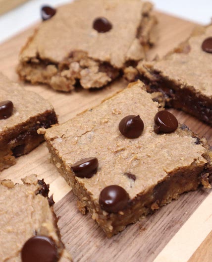 Chocolate Chip Chickpea Blondies