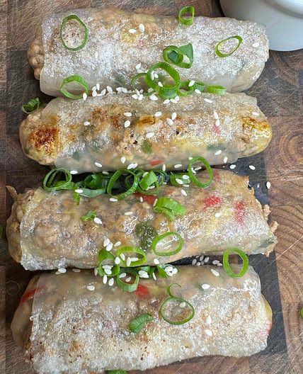 Fried Rice Paper Rolls 