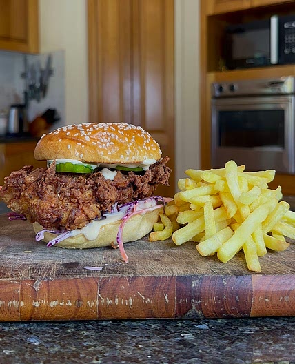 Buttermilk Fried chicken Burger 