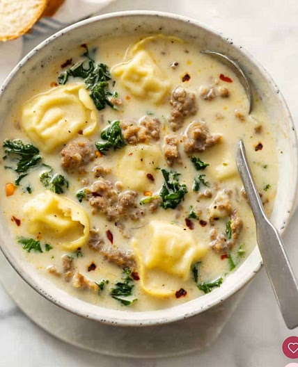 Sausage Tortellini Soup