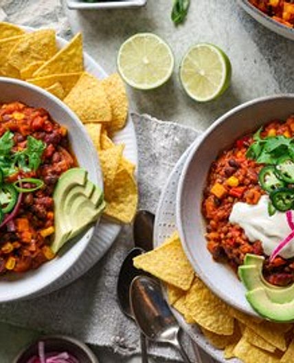 Sweet Potato Spiced Chili