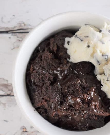 Slow Cooker Lava Cake