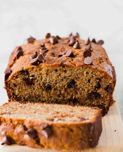 Peanut butter banana bread