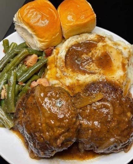Salisbury Steak with Onion Gravy