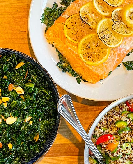 Oven Roasted Salmon Gut Reset Meal