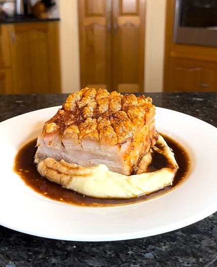 The CRISPIEST pork belly 