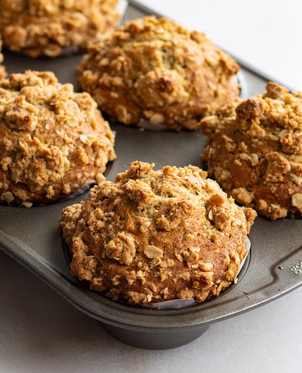 Banana Coffee Cake Muffins