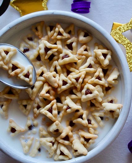 How to Make Hamantaschen Cereal for Purim