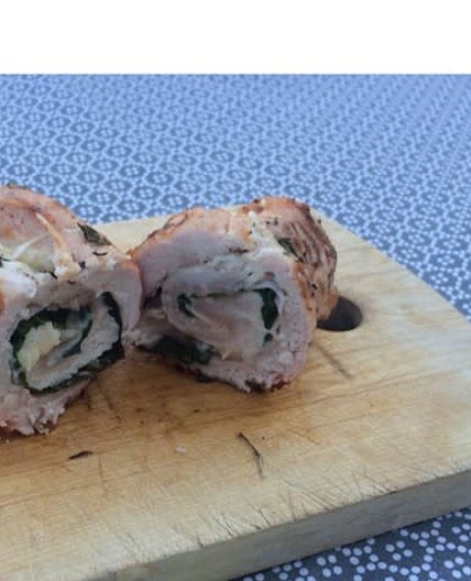 Involtini de poulet au prosciutto et au basilic