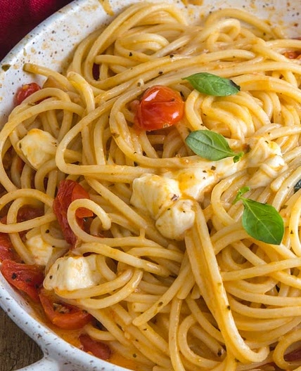 Pâtes alla mozzarella 