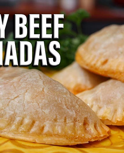 Cheesy Beef Empanadas