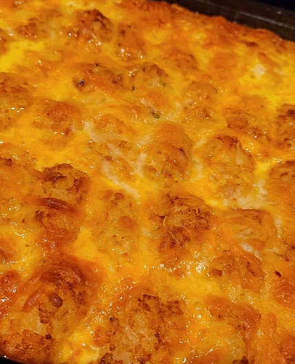 Tater Tot Breakfast Casserole