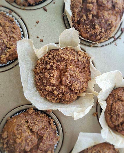 Brown Sugar Pumpkin Muffins