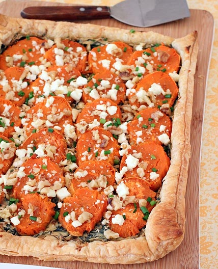 SWEET POTATO PUFF PASTRY GALETTE
