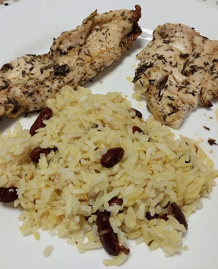Poulet au thym citron