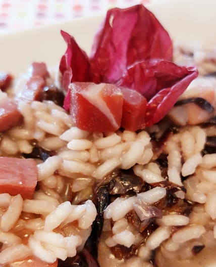 Risotto - Radicchio and speck