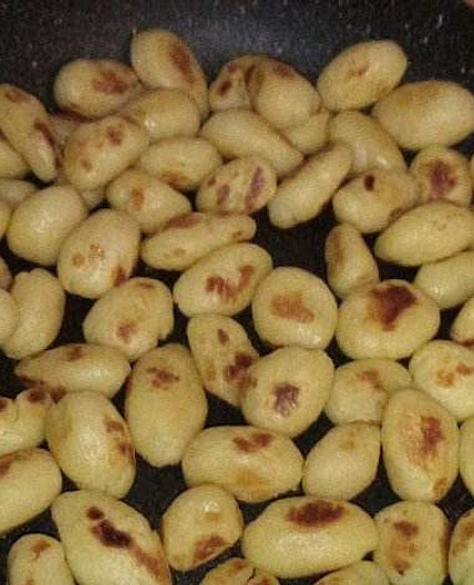 Yam gnocchis