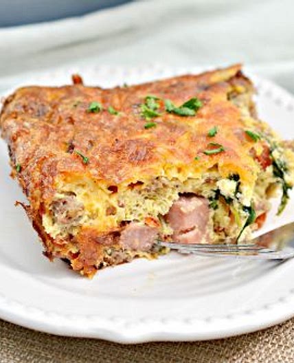 Keto Loaded Breakfast Casserole