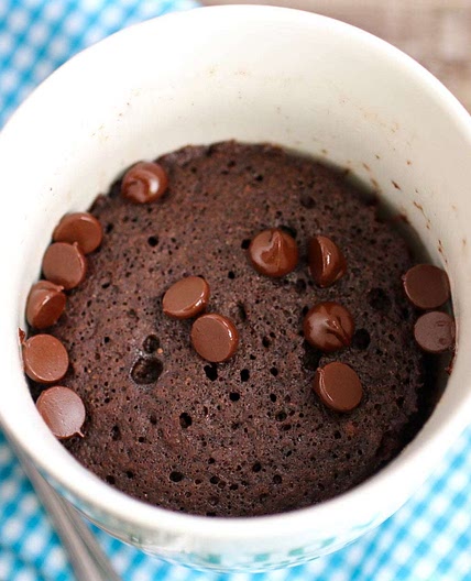 1-Minute Flourless Chocolate Mug Cake (Microwave)