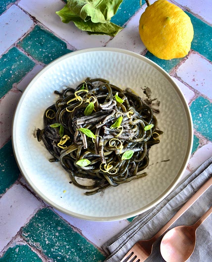 ITALIANO - Spaghetti al nero di seppia