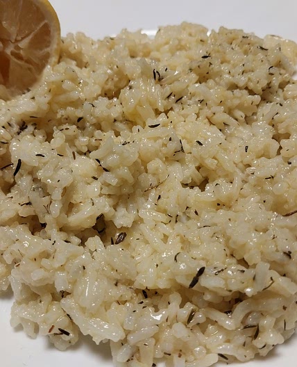 Riz thym citron
