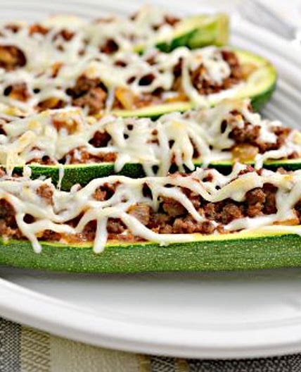 Keto Lasagna Stuffed Zucchini Recipe