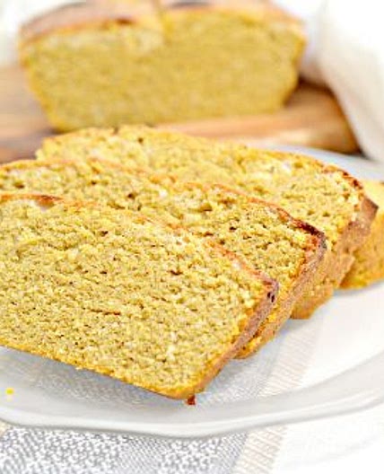 Keto Pumpkin Spice Cream Cheese Bread